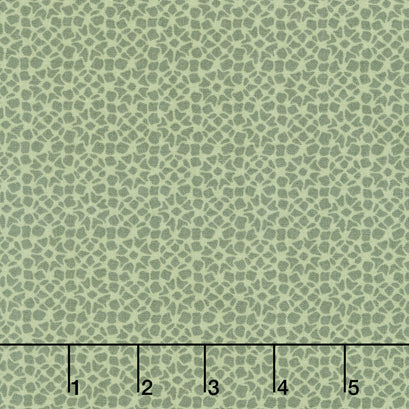 Marlowe - Geo Pattern Green Yardage