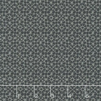 Marlowe - Geo Pattern Black Yardage