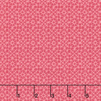 Marlowe - Geo Pattern Red Yardage
