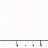 Kimberbell Basics Flannel - Small Dot White/Soft Green Yardage
