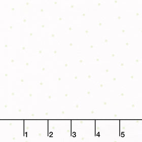 Kimberbell Basics Flannel - Small Dot White/Soft Green Yardage