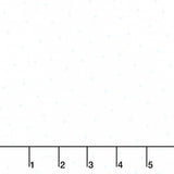 Kimberbell Basics Flannel - Small Dot White/Aqua Yardage