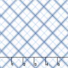 Kimberbell Basics Flannel - Plaid Blue Yardage