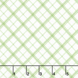 Kimberbell Basics Flannel - Plaid Green Yardage
