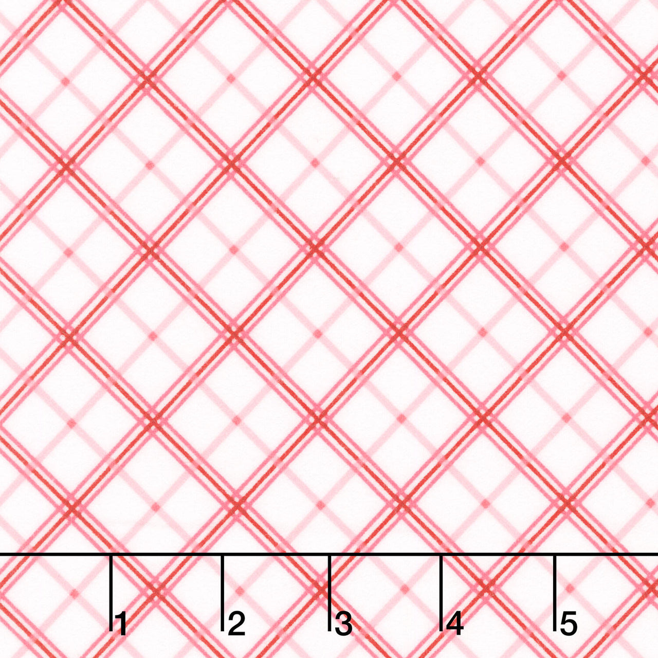 Kimberbell Basics Flannel - Plaid Red Yardage