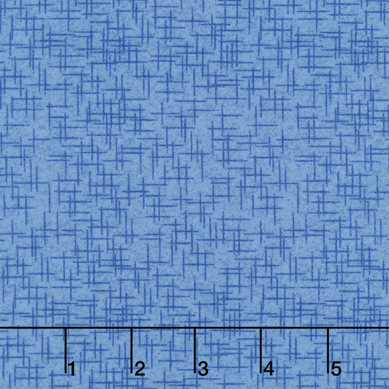 Kimberbell Basics Flannel - Linen Texture Denim Blue Yardage