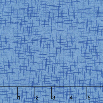 Kimberbell Basics Flannel - Linen Texture Denim Blue Yardage