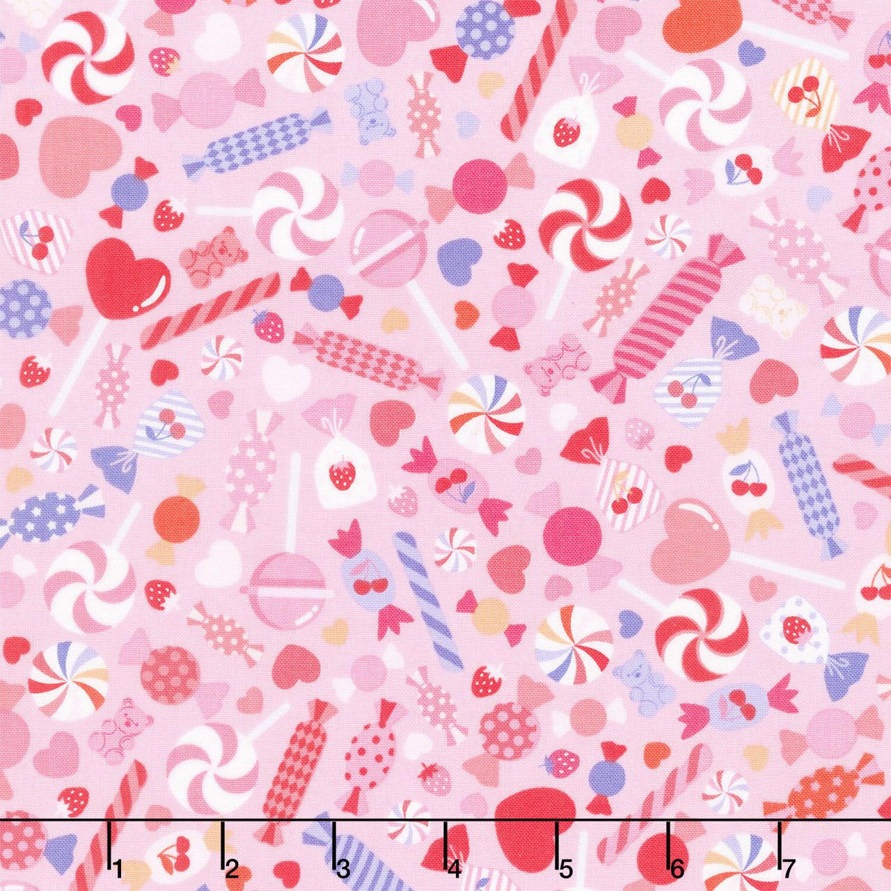 Sweet Shoppe - Candy Salad Pink Yardage