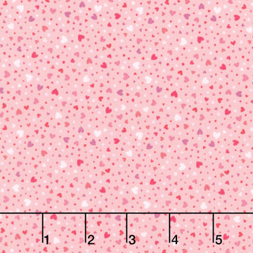 Sweet Shoppe - Hearts Pink Yardage