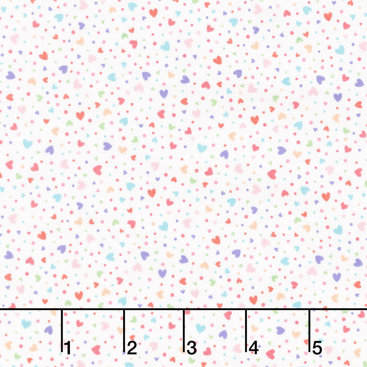 Sweet Shoppe - Hearts Multi Yardage