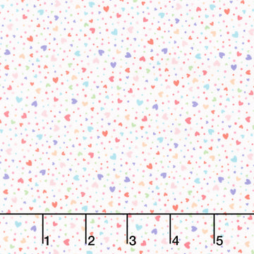 Sweet Shoppe - Hearts Multi Yardage