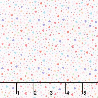 Sweet Shoppe - Hearts Multi Yardage