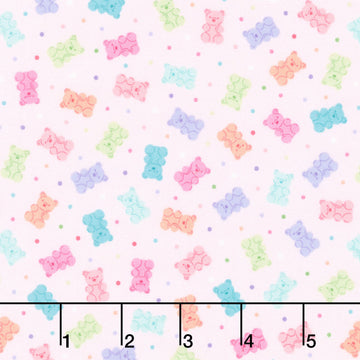 Sweet Shoppe - Gummy Bears Pink Yardage