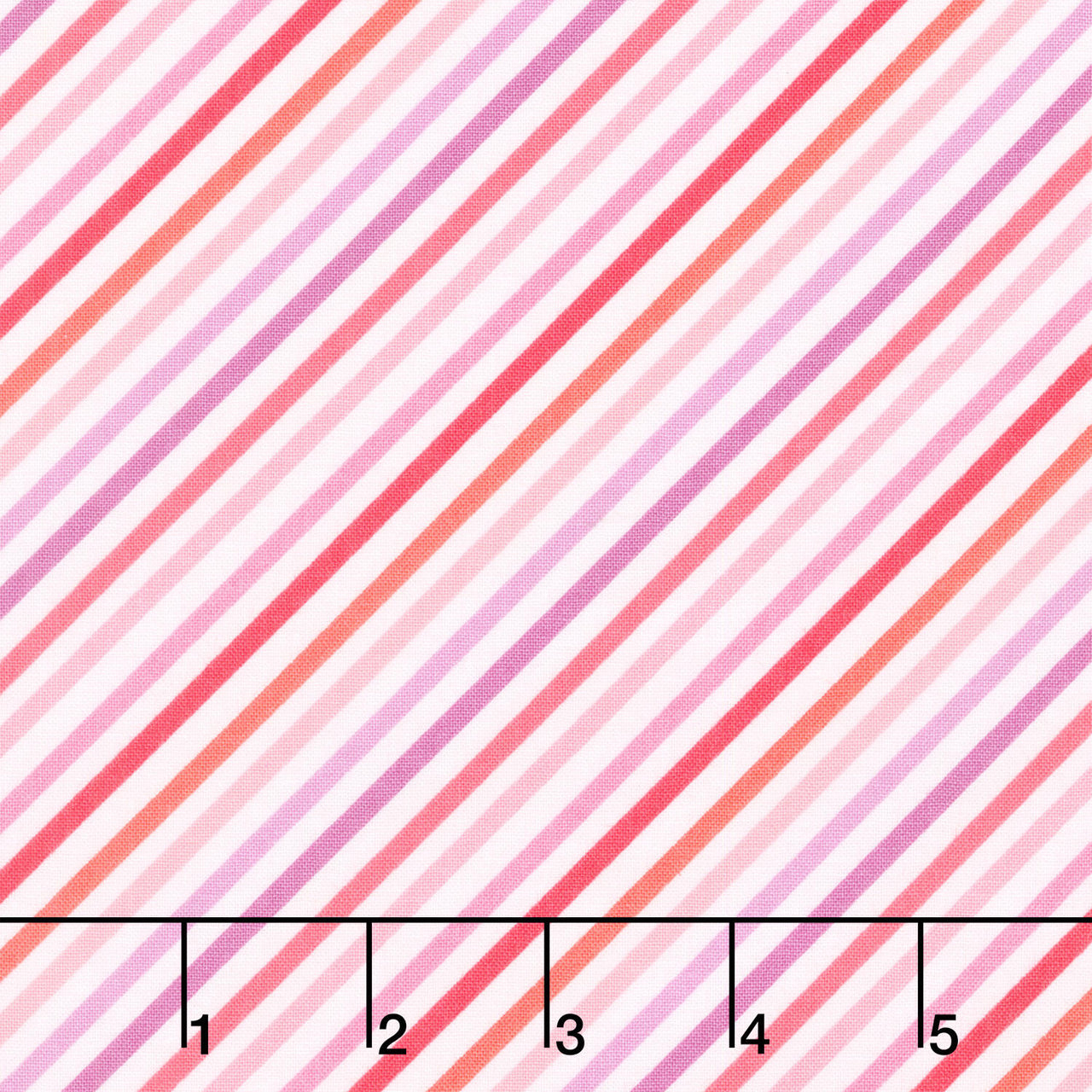 Sweet Shoppe - Bias Stripe Pink Yardage
