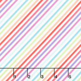 Sweet Shoppe - Bias Stripe Multi Yardage