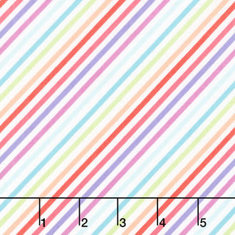 Sweet Shoppe - Bias Stripe Multi Yardage
