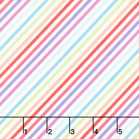 Sweet Shoppe - Bias Stripe Multi Yardage