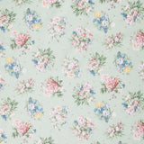 Terrace Blooms - Bouquets Green Yardage