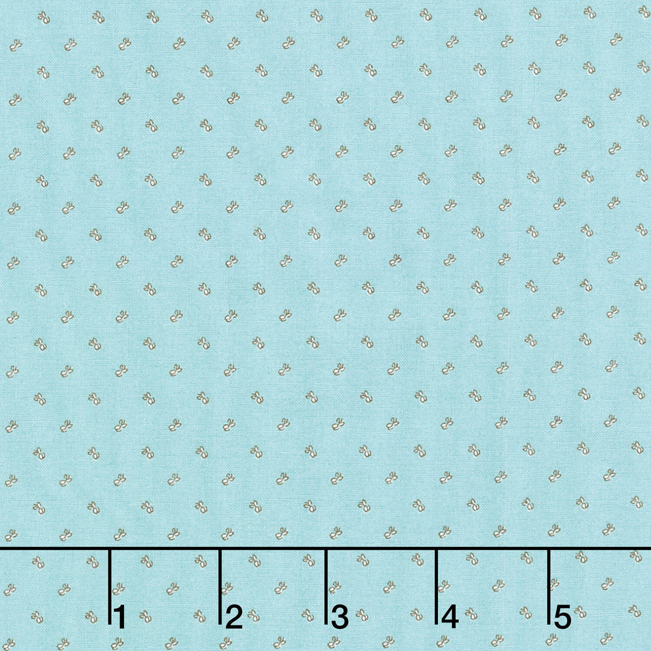 Terrace Blooms - Dot Bud Blue Yardage