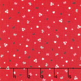 Star Spangled Beauty - Teeny Tinys Red Yardage