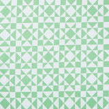 Colorblock Party Cheater Prints - Twinkle Green White 108" Wide Backing