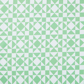 Colorblock Party Cheater Prints - Twinkle Green White 108" Wide Backing