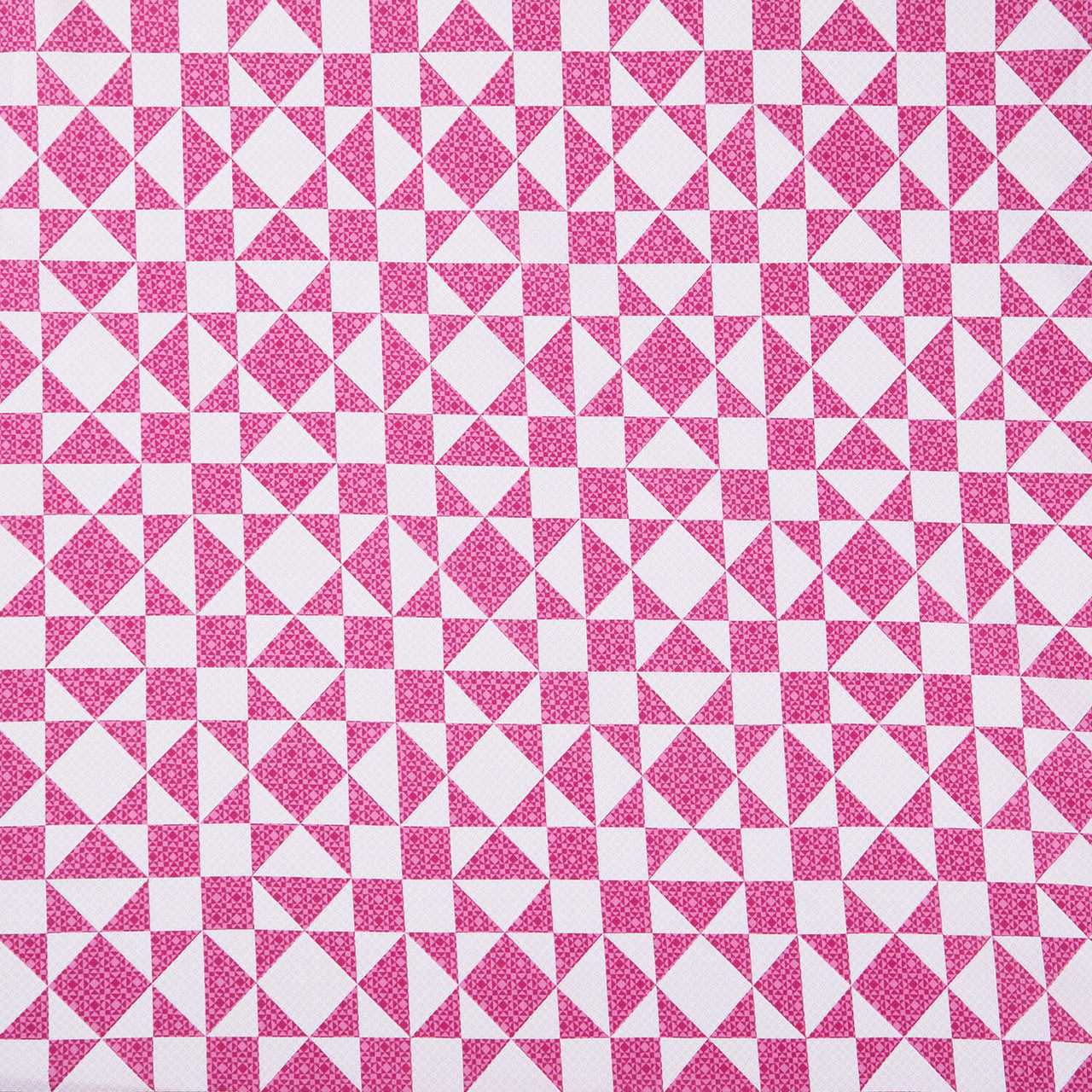 Colorblock Party Cheater Prints - Twinkle Magenta Pink 108" Wide Backing