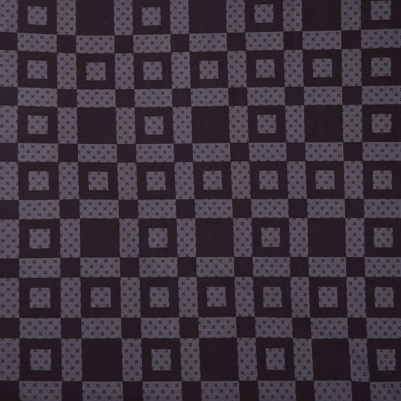 Colorblock Party Cheater Prints - Checkers Black Dark Grey108" Wide Backing