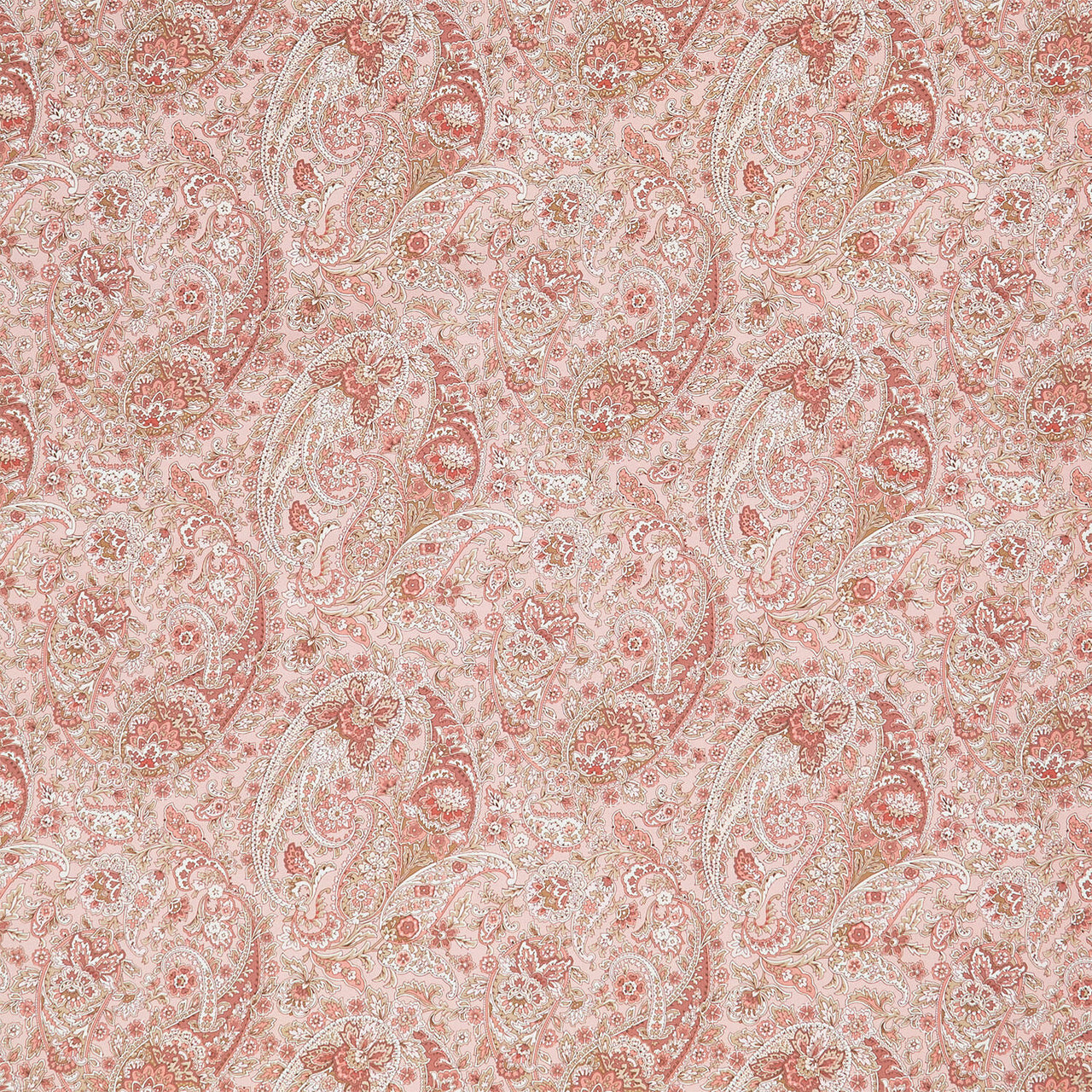 Meadow Blush - Paisley Pink Yardage