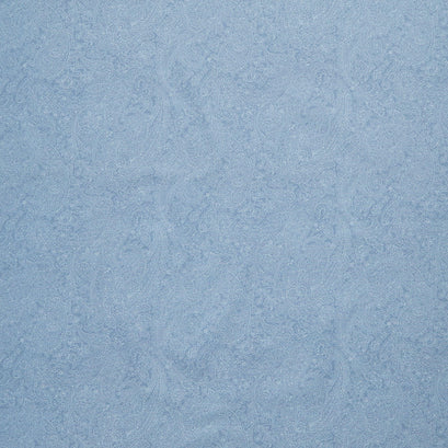 Meadow Blush - Paisley Lines Blue Yardage