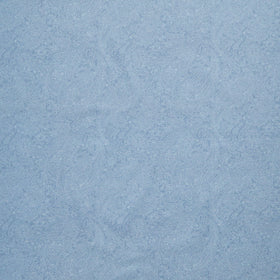 Meadow Blush - Paisley Lines Blue Yardage