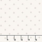 Meadow Blush - Geo White Yardage