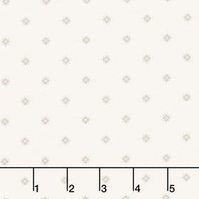 Meadow Blush - Geo White Yardage