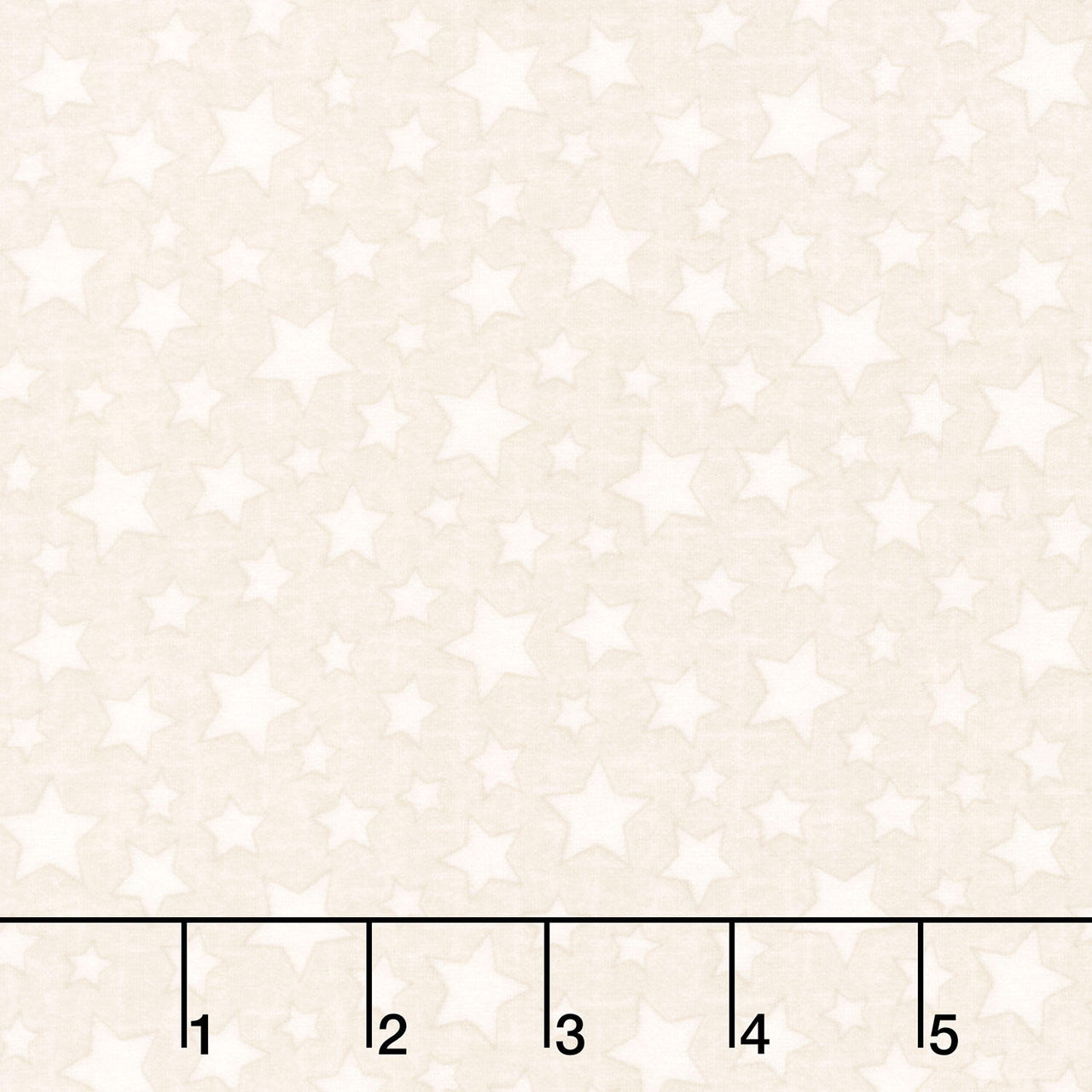 Snowtop Mountain Flannel - Star Cream Yardage