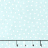 Snowtop Mountain Flannel - Dots Aqua Yardage