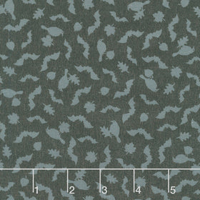 Pumpkin Grove - Bats And Crows Black Yardage