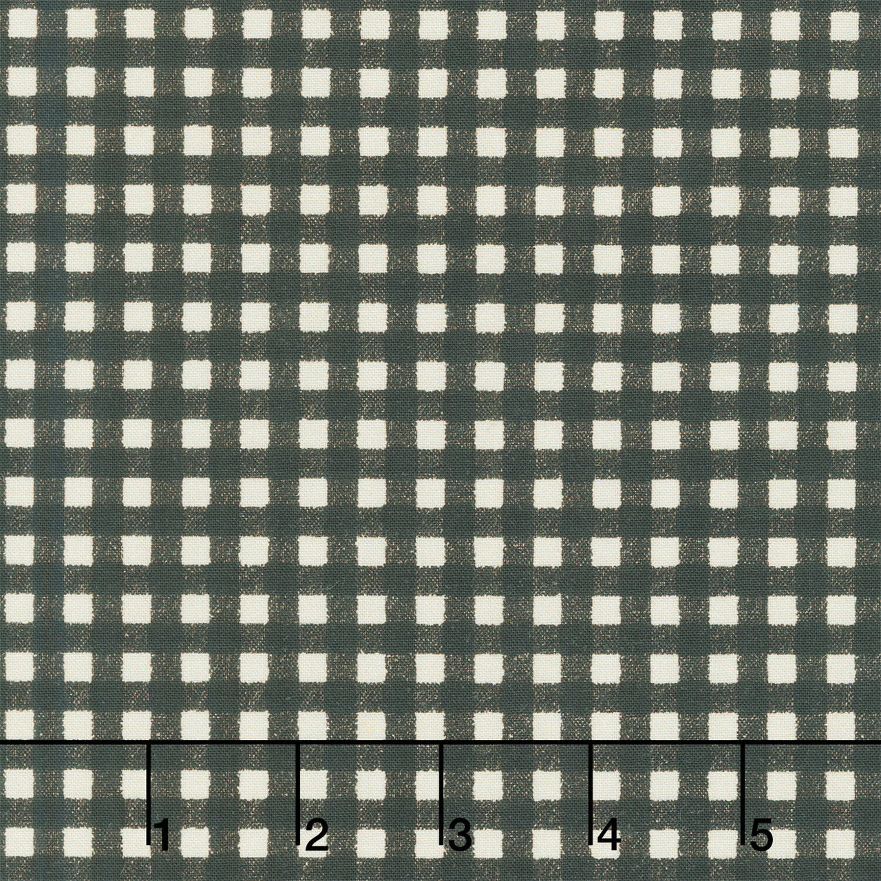 Pumpkin Grove - Gingham Black Yardage