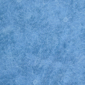 Fine Line Floral Quilt Backs - Soft Blue 108" Wide Backing Yardage