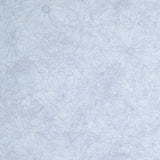 Fine Line Floral Quilt Backs - Pale Gray 108" Wide Backing Yardage