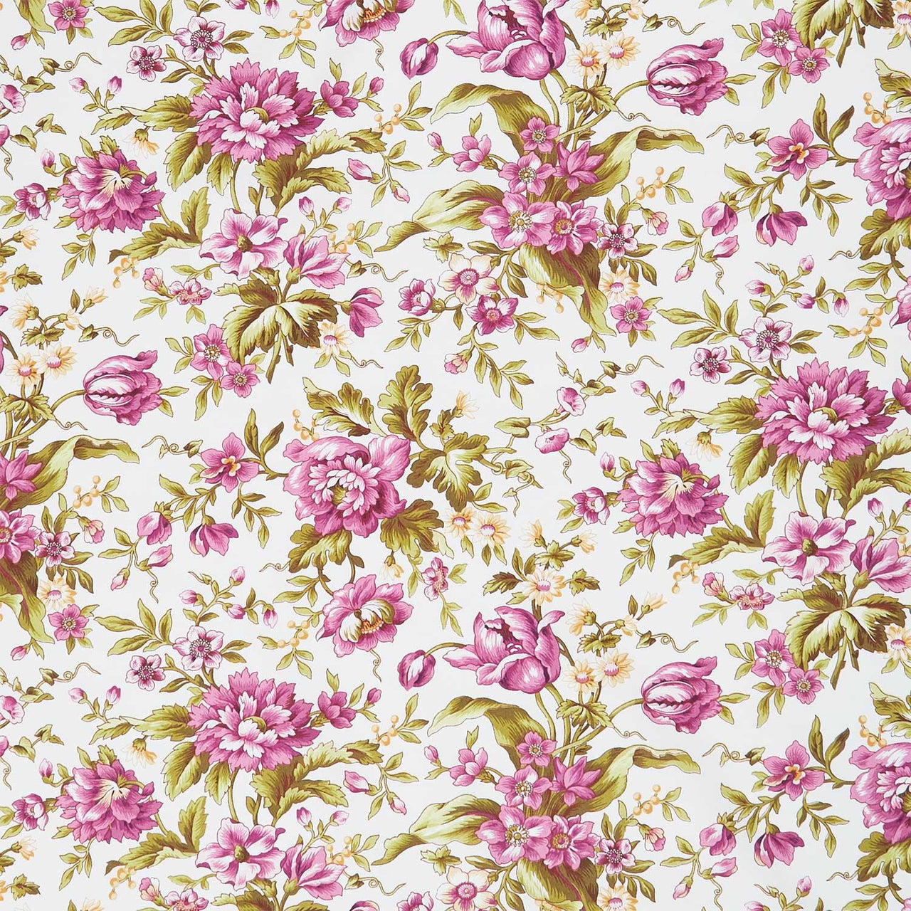 Veranda - Floral Cream Yardage