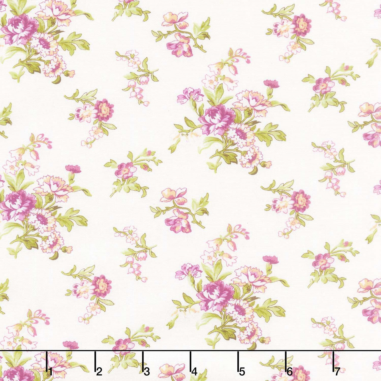 Veranda - Trailing Vine Cream Yardage
