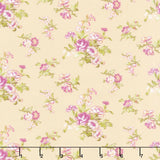 Veranda - Trailing Vine Soft Yellow Yardage