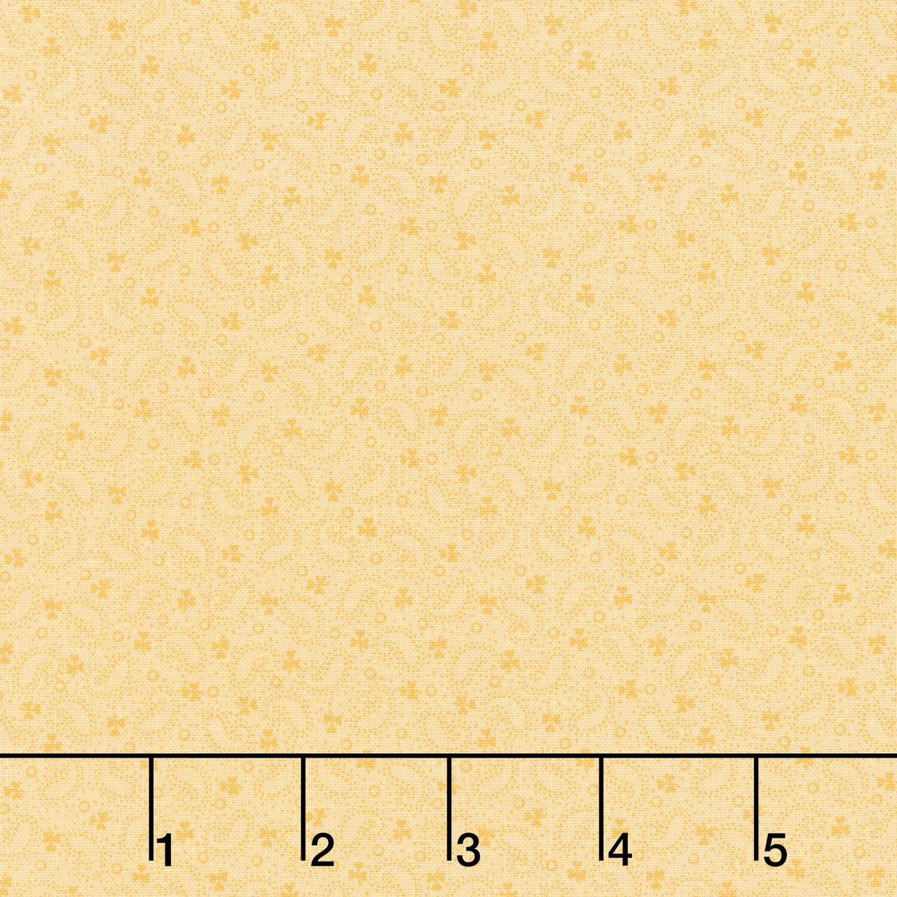 Veranda - Tiny Paisley Yellow Yardage