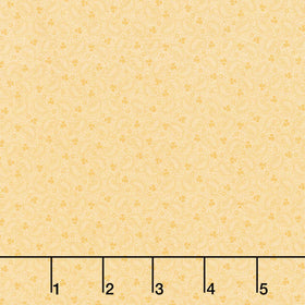 Veranda - Tiny Paisley Yellow Yardage