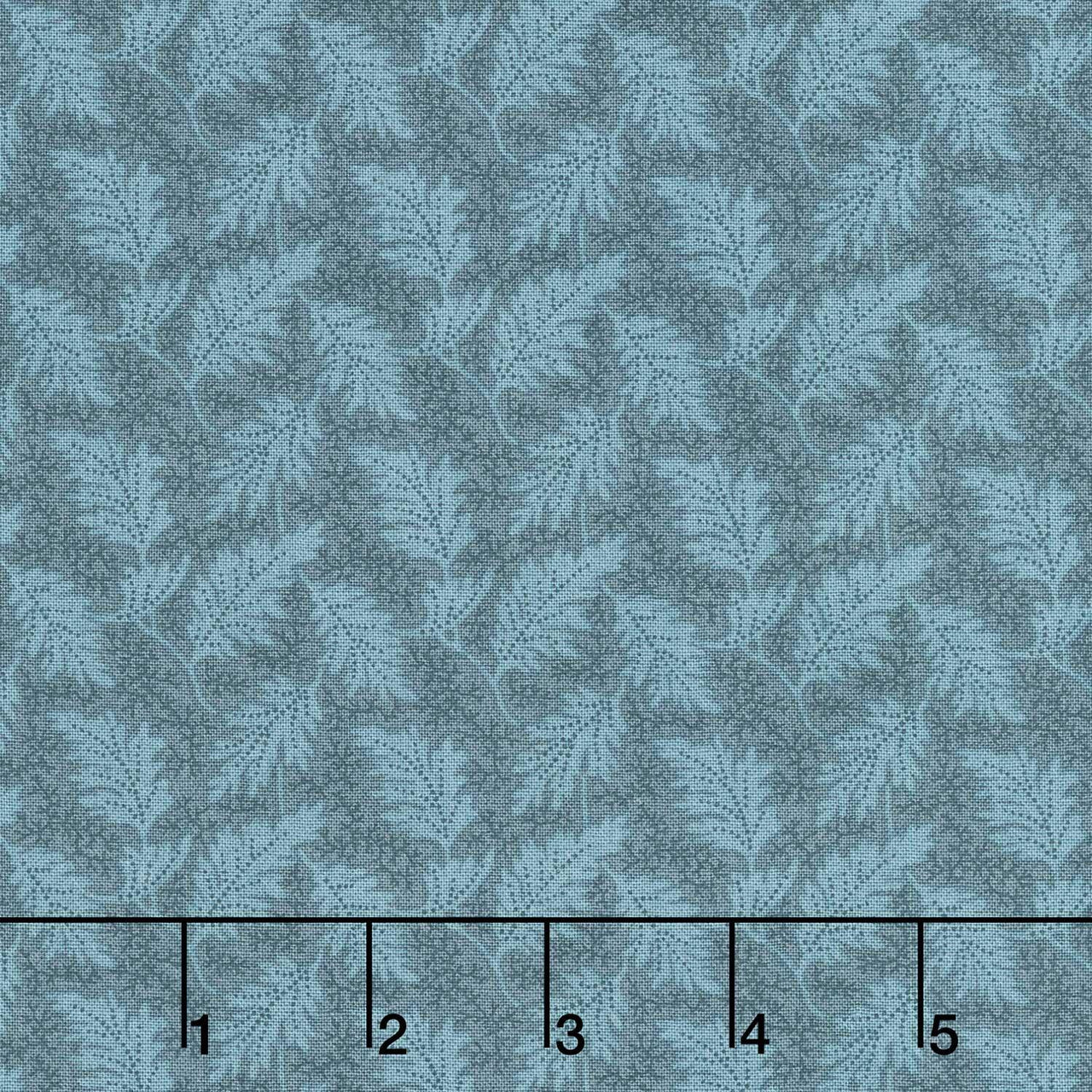 Midnight Bloom - Leaves Navy Yardage