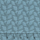 Midnight Bloom - Leaves Navy Yardage