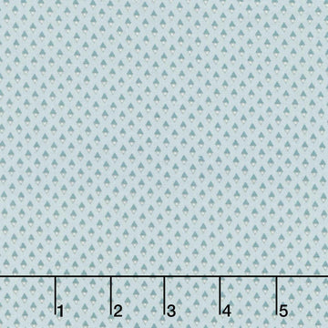 Midnight Bloom - Diamonds Aqua Yardage