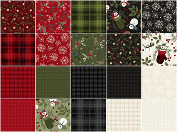 Holly Jolly Flannel Fat Quarter Bundle