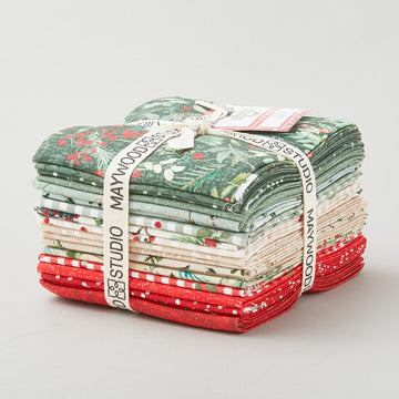 Winter Wreaths Fat Quarter Bundle