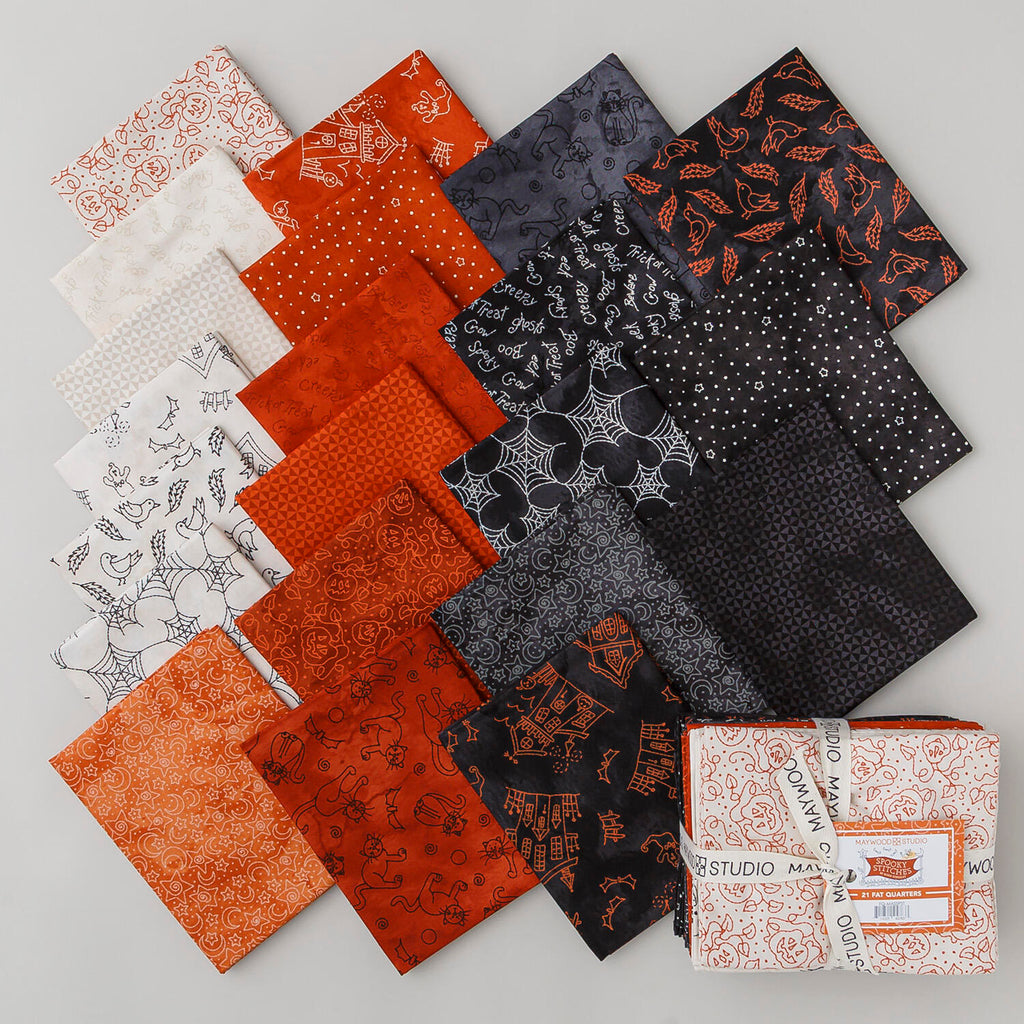 Spooky Stitches Fat Quarter Bundle